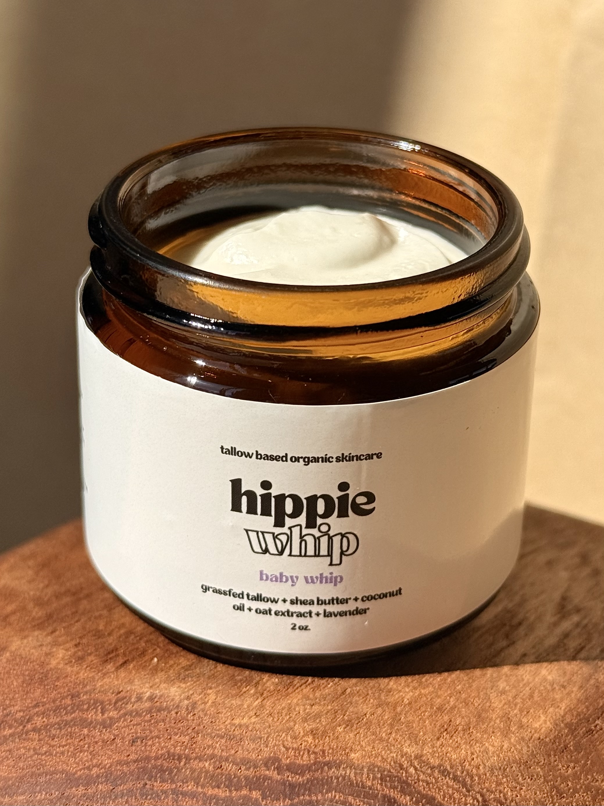 Baby Whip open jar product shot